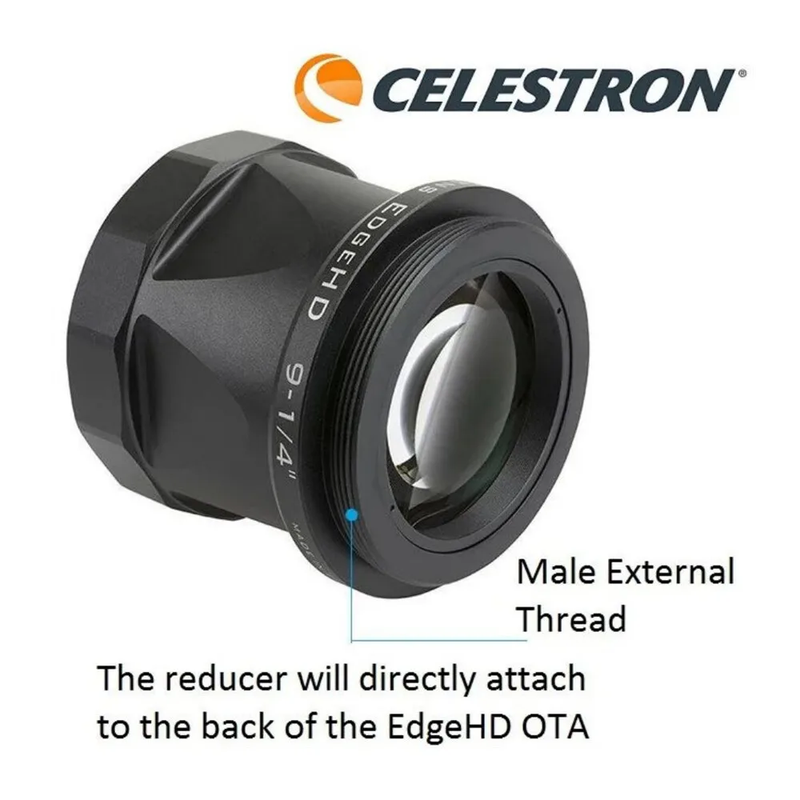Celestron 0.7X Focal Reducer for Celestron HD8/ HD925/ HD11/ HD14 Astro Telescop