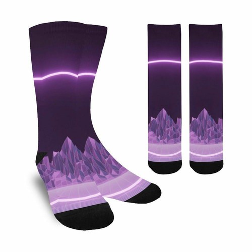 Purple Portal Trouser Socks (For Men)
