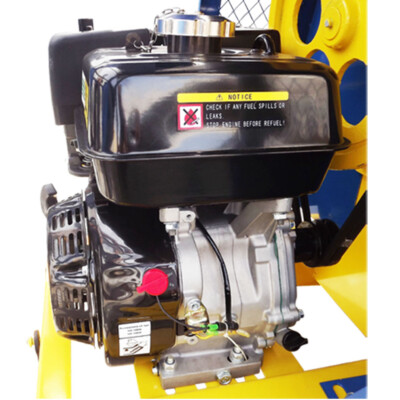 13HP Towable 9 Cubic Feet Cement Mixer 12 Volt Electric Starter Concrete