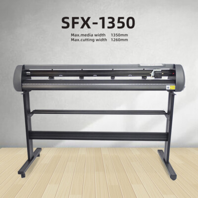 53'' Vinyl Cutter Plotter with Stand Signmaster Cut Software Cutting Size 1260mm