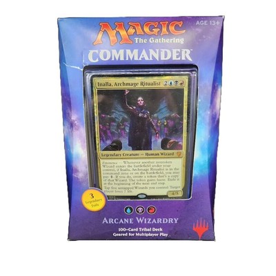 Magic the Gathering: Commander 2017 Arcane Wizardry Commander Deck (See Descript