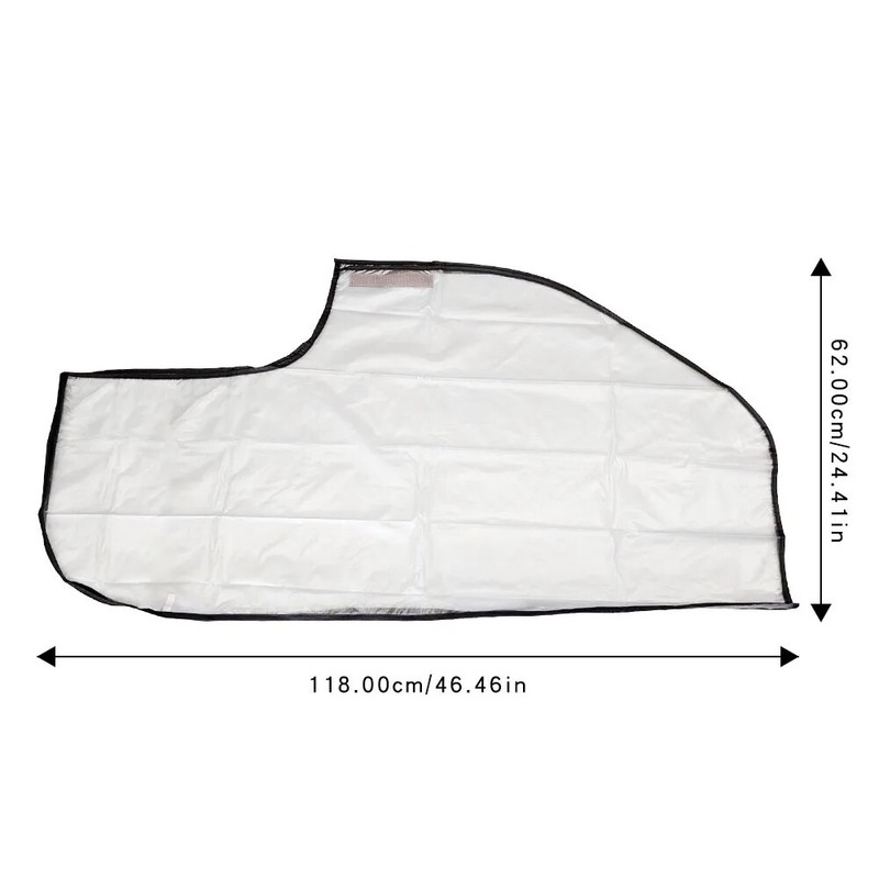 Waterproof Golf Bag Cover - Durable PVC Material, Large Capacity, Zipper Closure