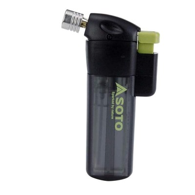 SOTO Butane Torch Lighter, Compact Windproof Pocket Lighter, Refillable