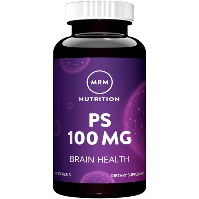 MRM (модификаторы метаболического ответа) PS (фосфатидилсерин) 100 мг 60 мягких таблеток