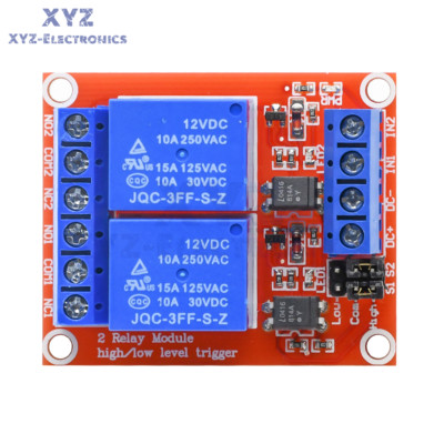 DC5V 9V 12V 24V 1/2/4/8 Channel Relay Module High Low Level with Optokoppler US