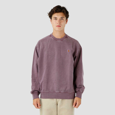 

Carhartt WIP Vista Crewneck Men темно-сливовый, Фиолетовый