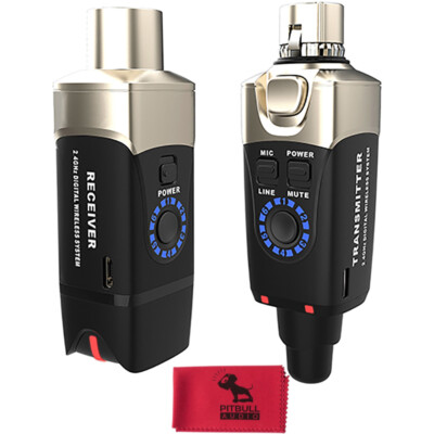 Xvive Audio U3 Microphone Wireless System w/ Cloth