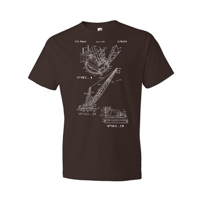 Crawler Crane Shirt Heavy Machinery Tee Architect Gift Civil Engineering