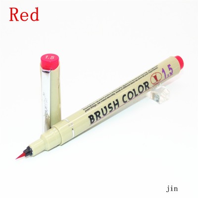 15mm Red Colour Sketch drawing Micron Fine liner Painting Drawing Manga pen 