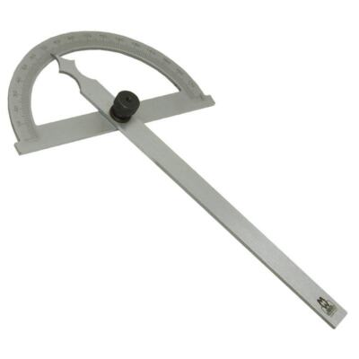 Moore & Wright 150mm Angle Meter Protractor 120mm Diameter Steel MW946-02
