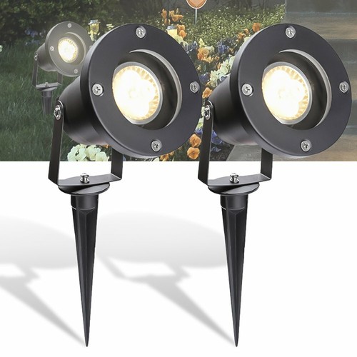 10X LED Gartenstrahler Bodenleuchte Wegbeleuchtung Außenleuchte Strahler Garten