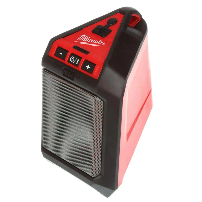 Milwaukee 12-V Lithium-Ion Cordless Bluetooth Wireless Jobsite Speaker Tool-Only