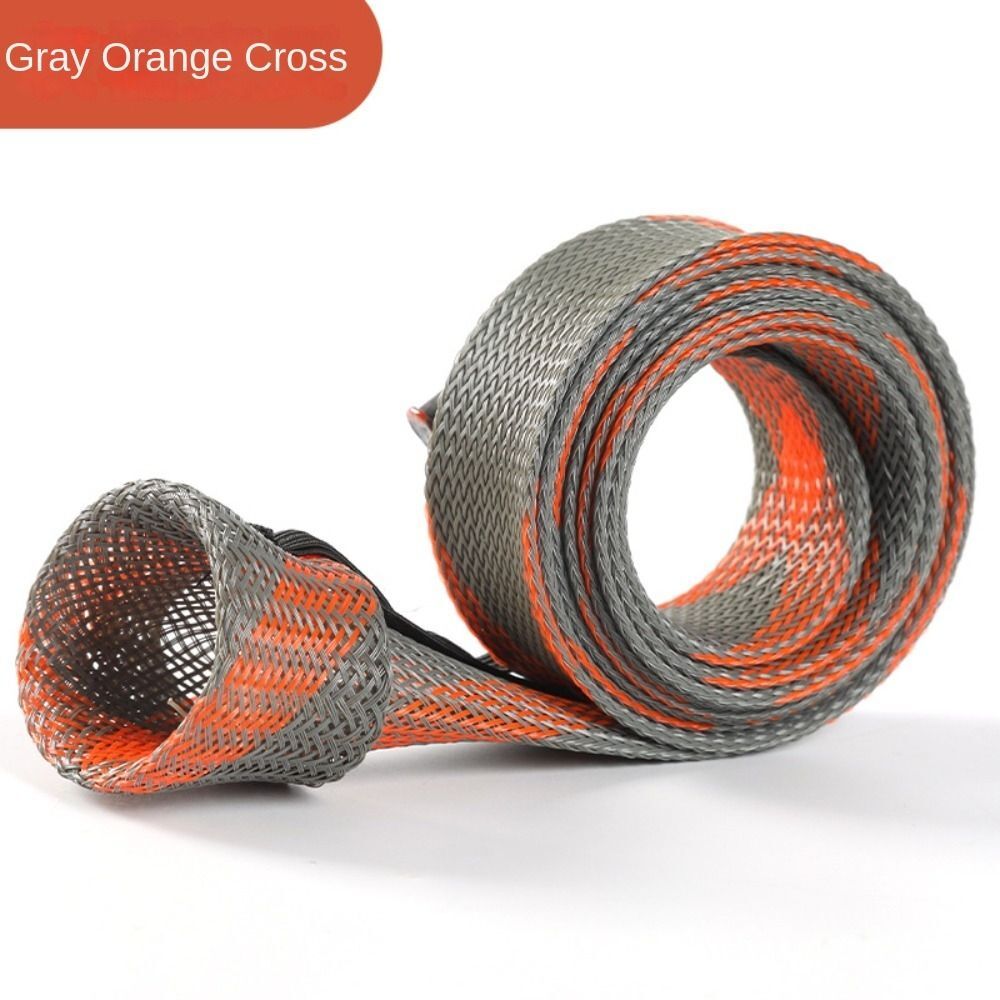 Rod Sock Fishing Sleeve Cover Braided Mesh Protector Pole Fishing