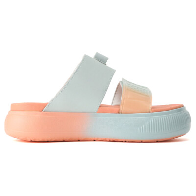 Puma Suede Mayu  Summer Camp Slide  Womens Orange Casual Sandals 387453-01