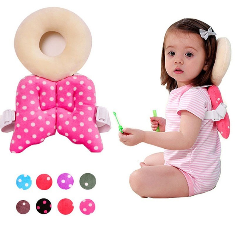 Baby Head Protection Pad Toddler Headrest Pillow Baby Neck Wings