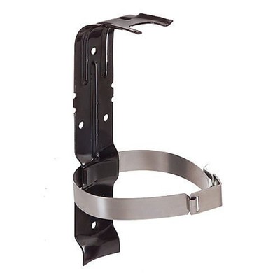 First Alert BRACKET2 Replacement Fire Extinguisher Wall, Marine Car Steel Black