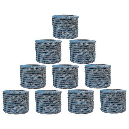 100 × 4-1/2"×7/8'' 40 Grit T29 Premium Zirconia Flap Disc Sanding Grinding