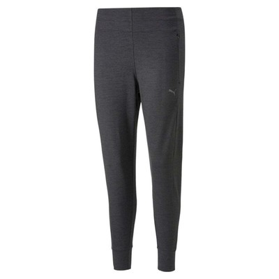 

Puma Cloudspun High Waisted Training Joggers Womens Black Casual Athletic Bottom, Черный, Puma Cloudspun High Waisted Training Joggers