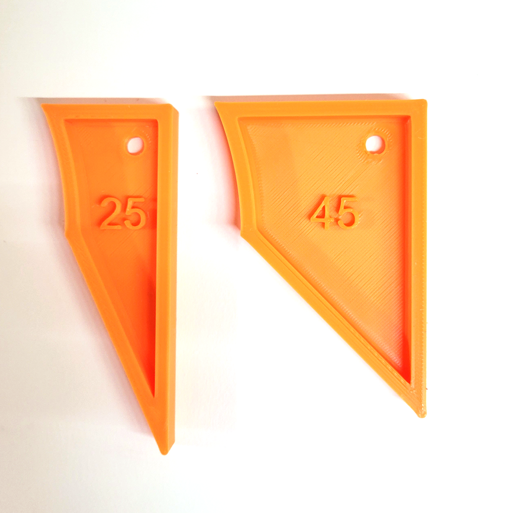 8" Bench Grinder Tool Rest Angle Setting Gauge