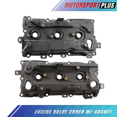 Pair Left & Right Side Engine Valve Cover w/ Gasket For Nissan Quest Murano 3.5L