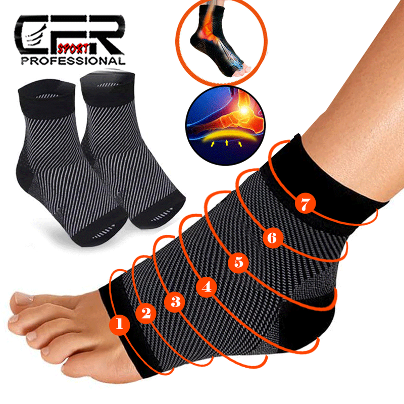 Plantar Fasciitis Ankle Running Support Sleeve Pain Foot Wrap