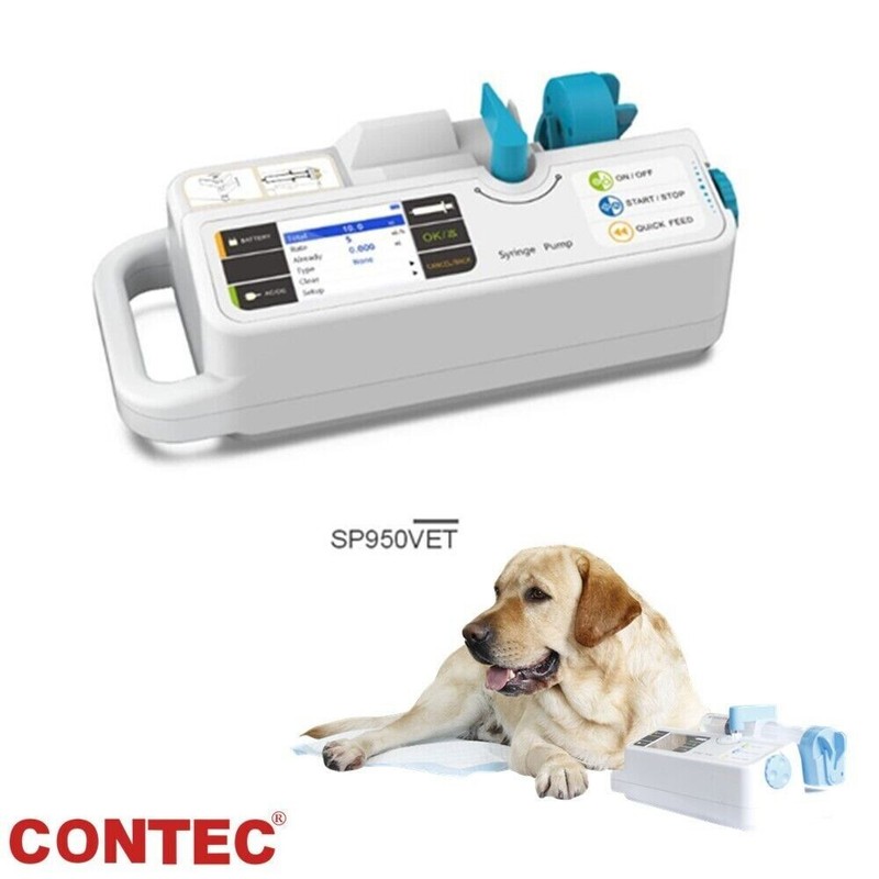 Pompe Ã  Seringue Vet Kvo Ã©Quipement D'Injection Batterie Rechargeable Alarme ...