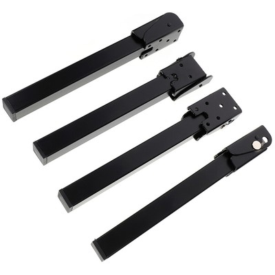  4 Pcs Adjustable Furniture Legs Folding Base Coffee Foldable