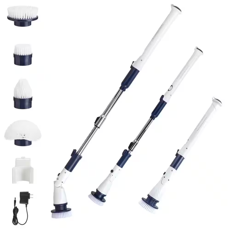 Casabella Spin Scrubber Cordless Electric Cleaning Brush Power Scrubber Recharge