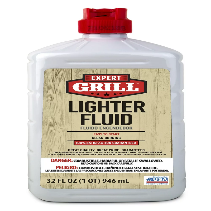 Fluid, Odorless Lighter Fuel, 32 Oz