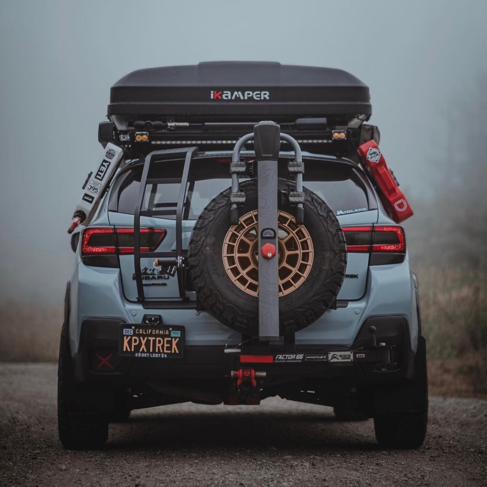 Subaru swing out tire carrier hotsell