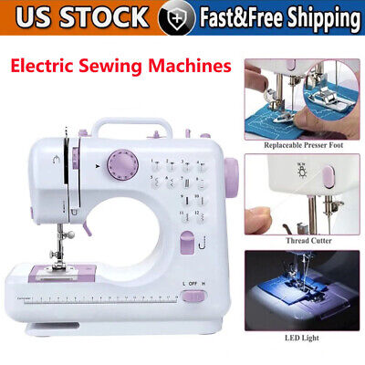 Portable Electric Sewing Machine Crafting Mending Machine 12 Built-In Stitches