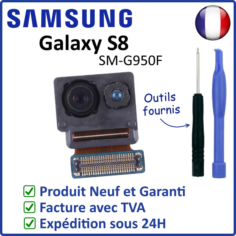 Nappe Module CamÃRa Appareil Photo Avant Du Samsung Galaxy S8 Sm-G950f G950