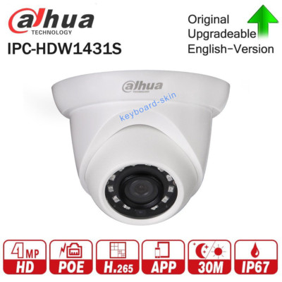 dahua Waterproof IPC-HDW1431S 4MP HD POE IR Network IP IP67 Dome Eyeball Camera