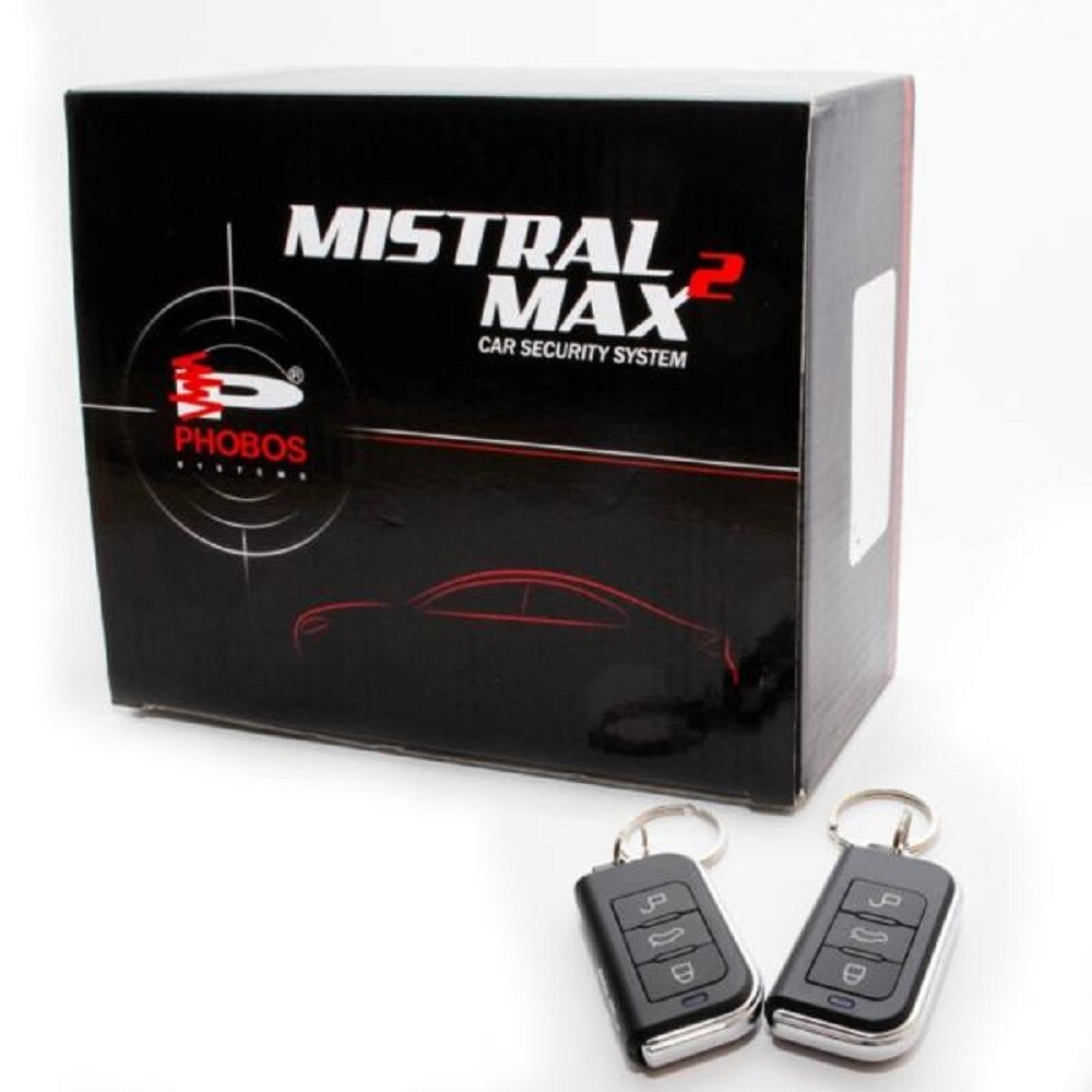 Autoalarmanlage Mistral Max² universal 12V viele Funktionen