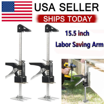 2xLabor Saving Arm Hand Lifting Home Tool Door Cabinet Jack Lifter Multifunction