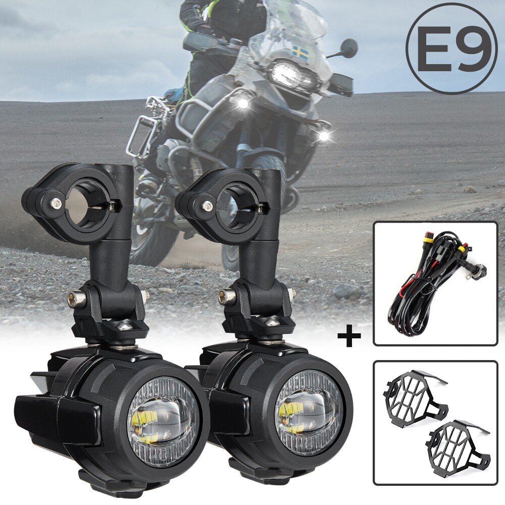 LED Nebelscheinwerfer Motorrad Scheinwerfer E-geprüftes für BMW R1200GS F800GS