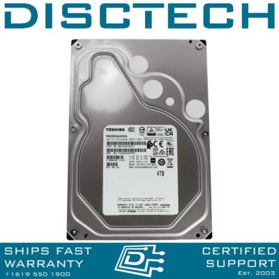 4TB SAS 12Gbps Hard Drive 7.2K 3.5'' MG08SDA400A HDD