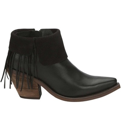 

Женские черные повседневные ботинки Justin Boots Hope Zippered Boots RML106, Черный, Justin Boots Hope Zippered Booties