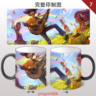 Identity V Anime Ceramic Coffee Mug Cup Cartoon Water Cup Cosplay Gift
