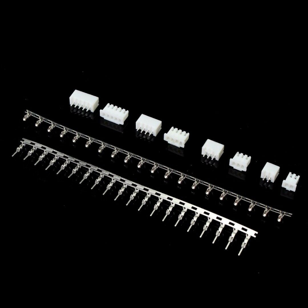 560pcs 2-5Pin JST-XH 2.54mm Wire Male Female Housing Connector Bare Terminal Kit