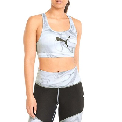 Женское спортивное бра Puma Individualliga Grey Athletic Casual 65784406