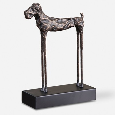 Uttermost - Sculpture - Accessories - Maximus - 13.13 inch Cast Iron Sculpture -