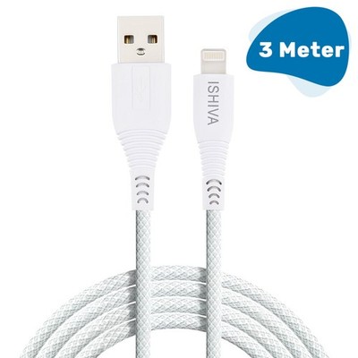 UFUZON-Kabel - USB A auf Lightning - 3 m