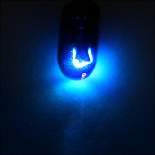 20X 4.7mm Mini Bulbs Lamp Instrument Panel Cluster Lights Kit for GMC Chevy Blue