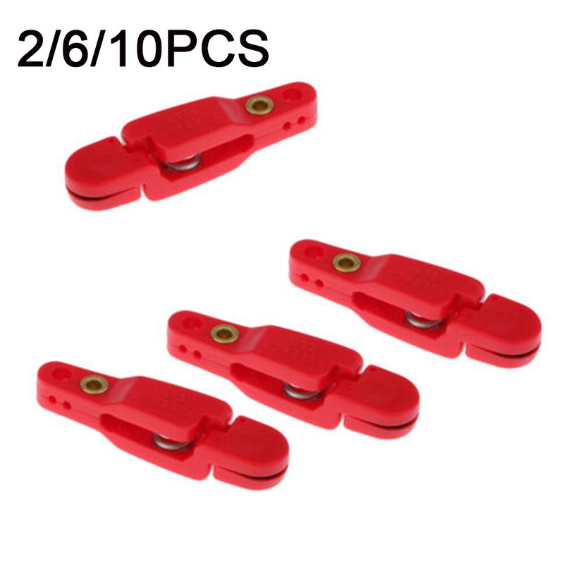 Red New Snap Release Fishing Board Release Clip Offshore Adjustable Line Clips