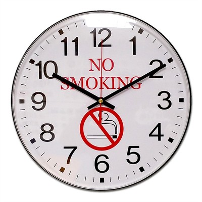 UPC 731742000910 product image for 12 In Round Wall Clock, Black Finish Case, Shatter-resistant Lens, Second... | upcitemdb.com