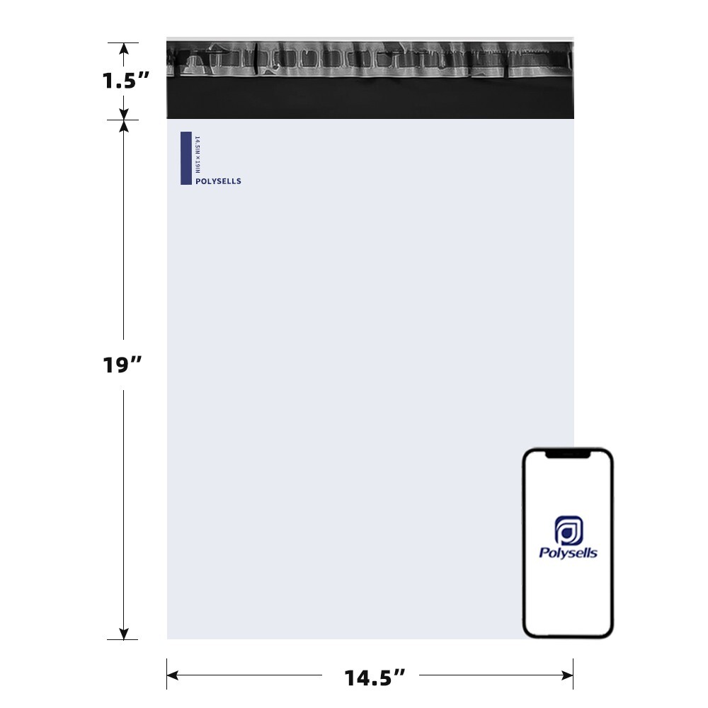 500 14.5x19 Poly Mailers Envelopes Self Sealing Shipping Mailers Bags POLYSELLS