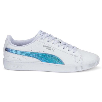 

Puma Vikky V3 Bioluminescence Lace Up Youth Girls Size  M Кроссовки Повседневная обувь, Белый, Puma Vikky V3 Bioluminescence Lace Up Youth