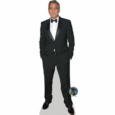 George Clooney (Suit) Mini Size Cutout