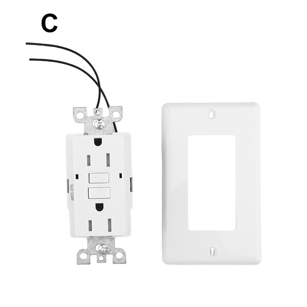 AC Wall Outlet Home Security Nanny Camera WiFi IP Night Vision Camera 1080P HD - Image 4